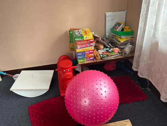 Sensory therapy room
